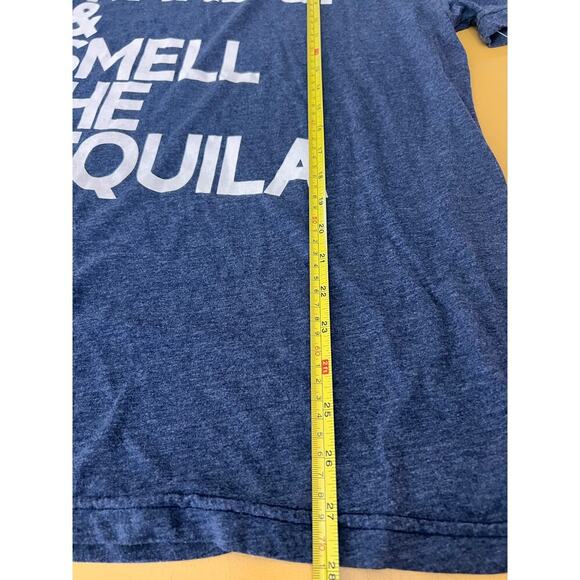Chaser Graphic Tee Wake Up & Smell The Tequila Navy Blue NWT Size Large - Picture 8 of 8